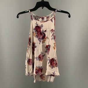 American Eagle Floral Tank Top